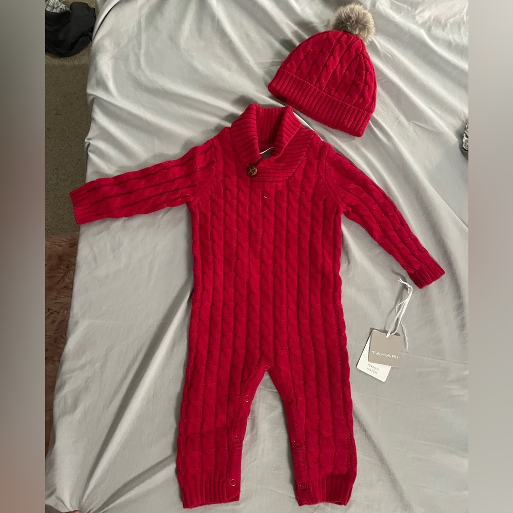 Baby Sweater Onesie Set